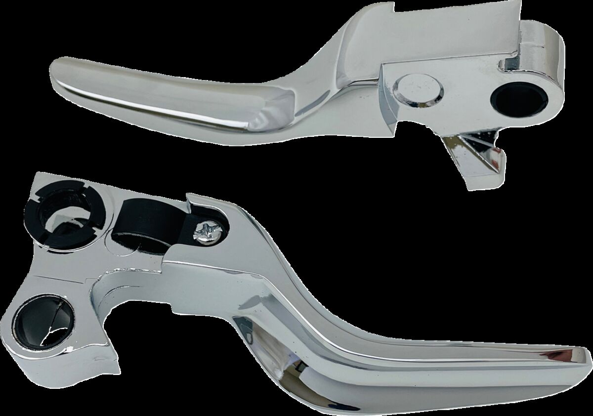 LEVER SET SHORT CHROME 96-17 B