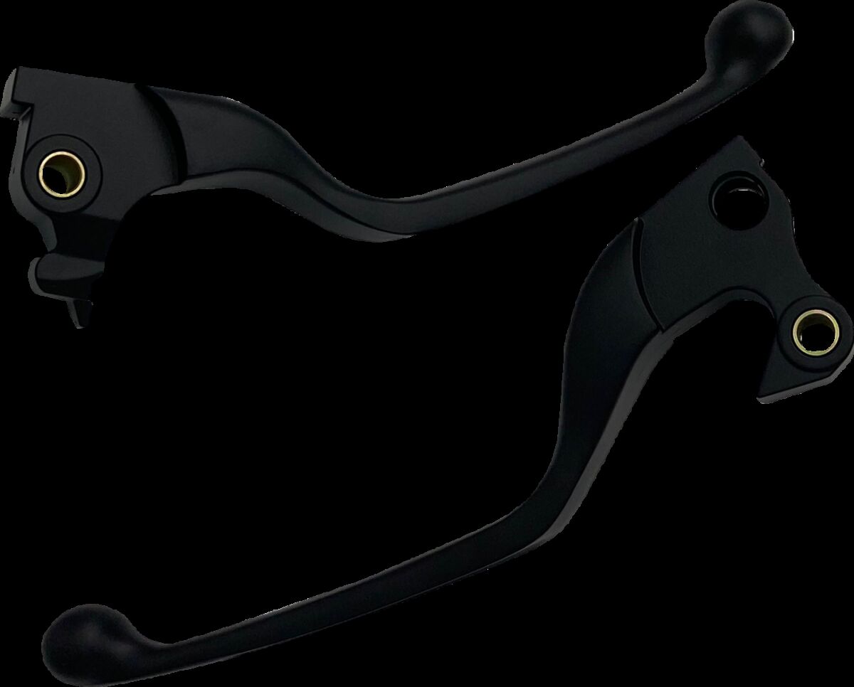 LEVER SET NARROW MATTE BLACK 1
