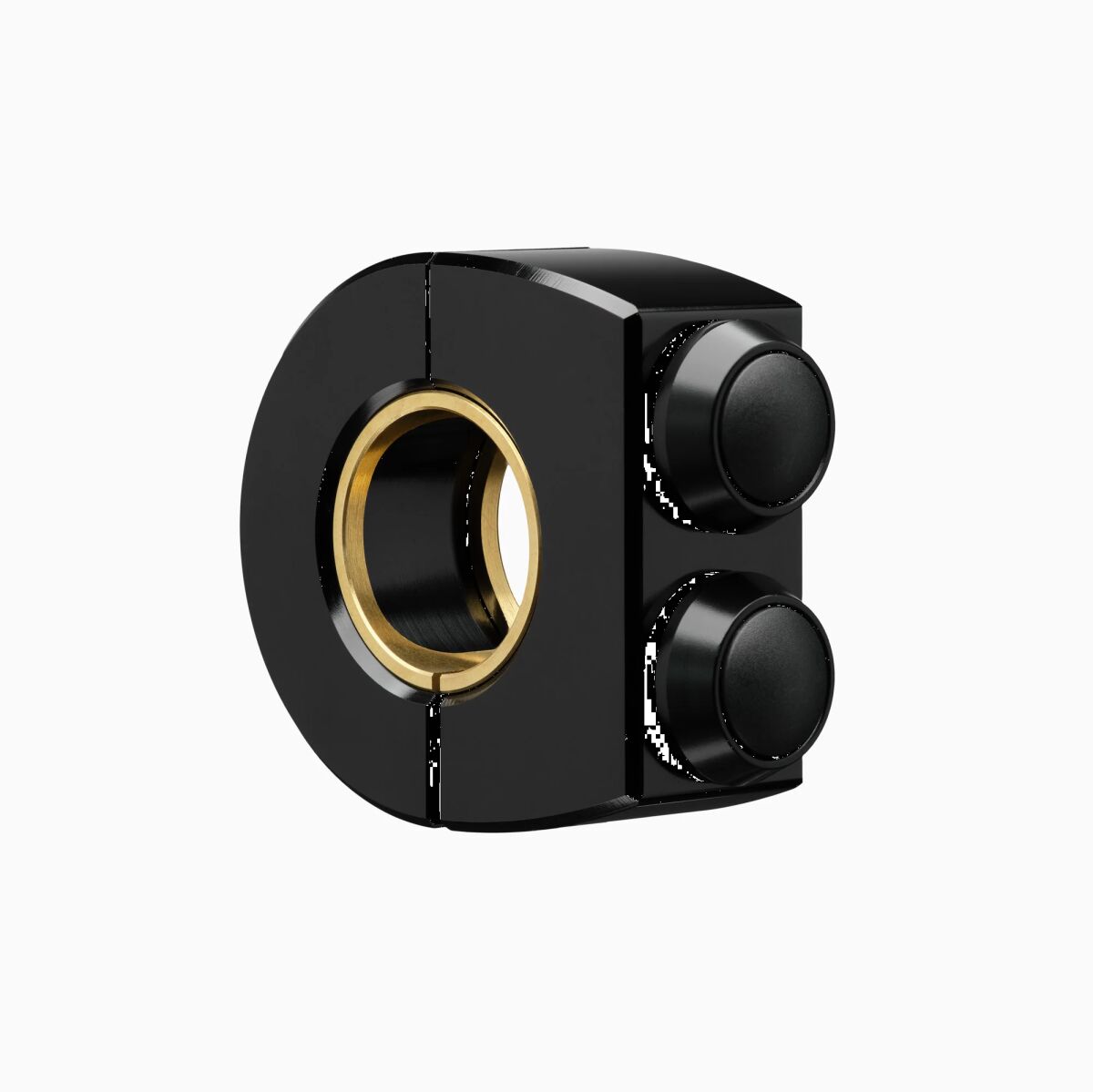 MO.SWITCH PLAIN 2 BUTTON BLACK