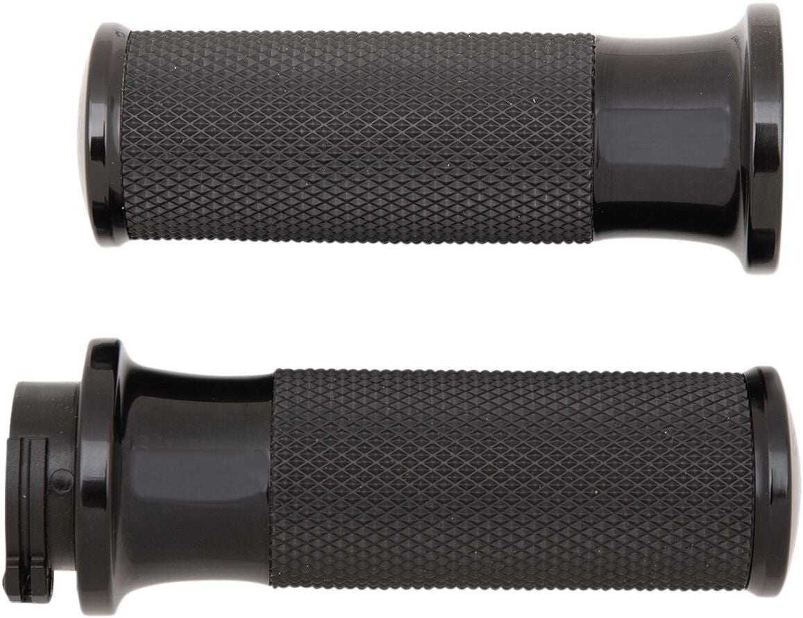 GRIPS - SMOOTH - CABLE - BLACK
