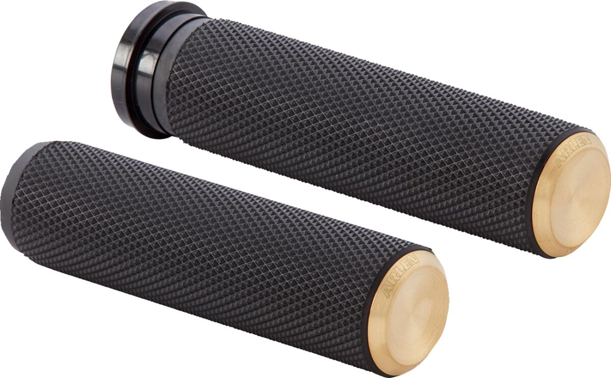 GRIPS - KNURLED - TBW - BRASS