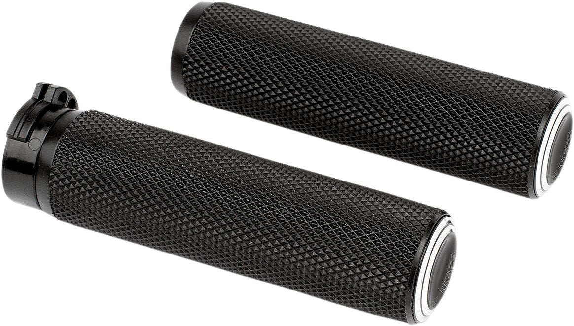 GRIPS - DUAL RING - CABLE - BL