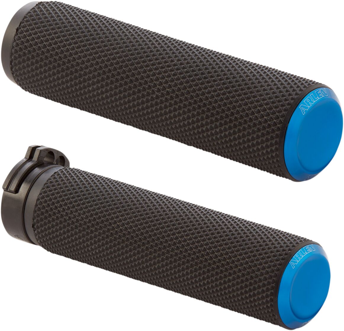 GRIPS - KNURLED - CABLE - BLUE