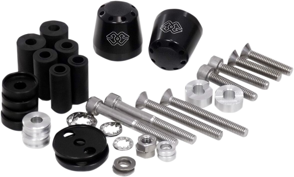 HANDLEBAR WEIGHTS CONE BLACK
