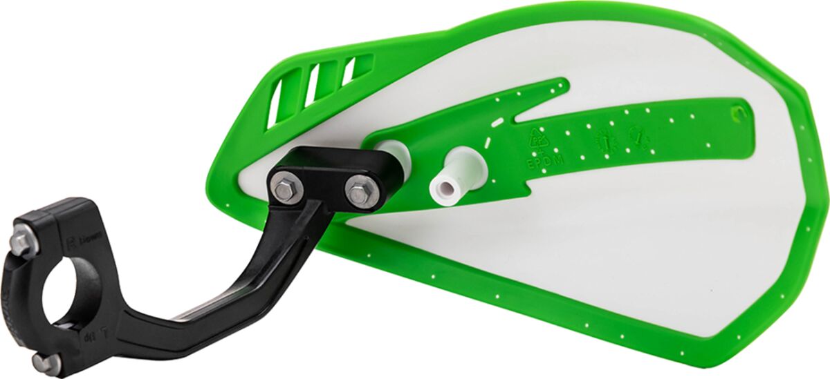 CYCLONE HANDGUARDS WT/GN