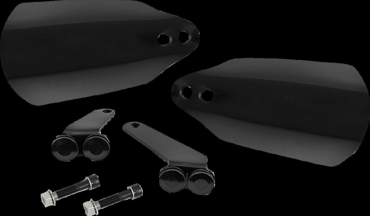 HAND GUARDS 24+ FLHX BLK