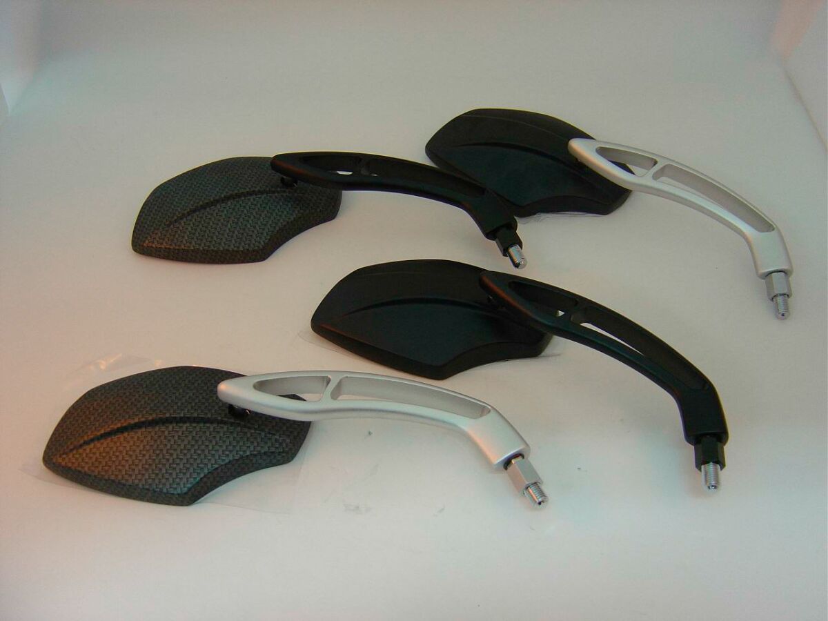 MIRROR E-MARK BLK RIGHT