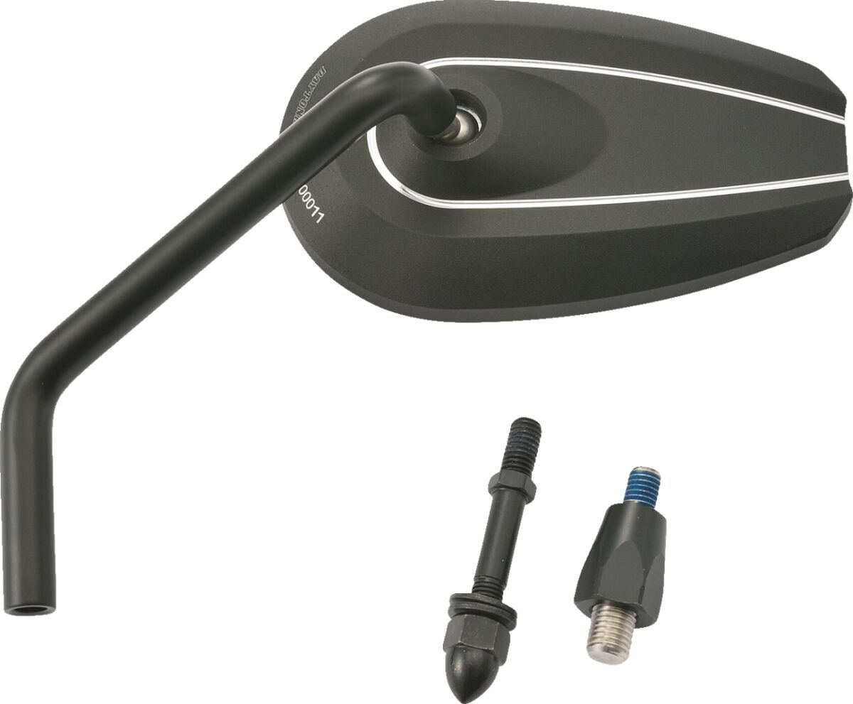 D-MIRROR-6 ROD LEFT ALUMINIUM