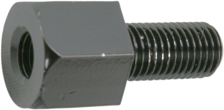 MIRROR ADAPTER 10-8MM BLK
