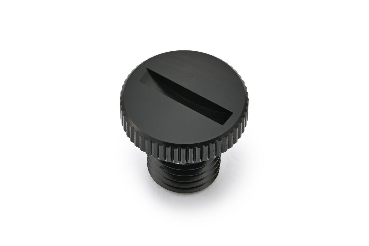 MIRROR PLUG BOLT BLACK LEFT