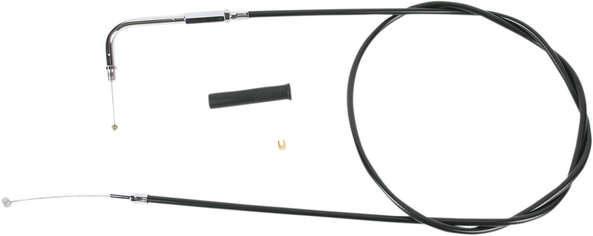 CABLE THROTTLE VINYL BLACK 42.
