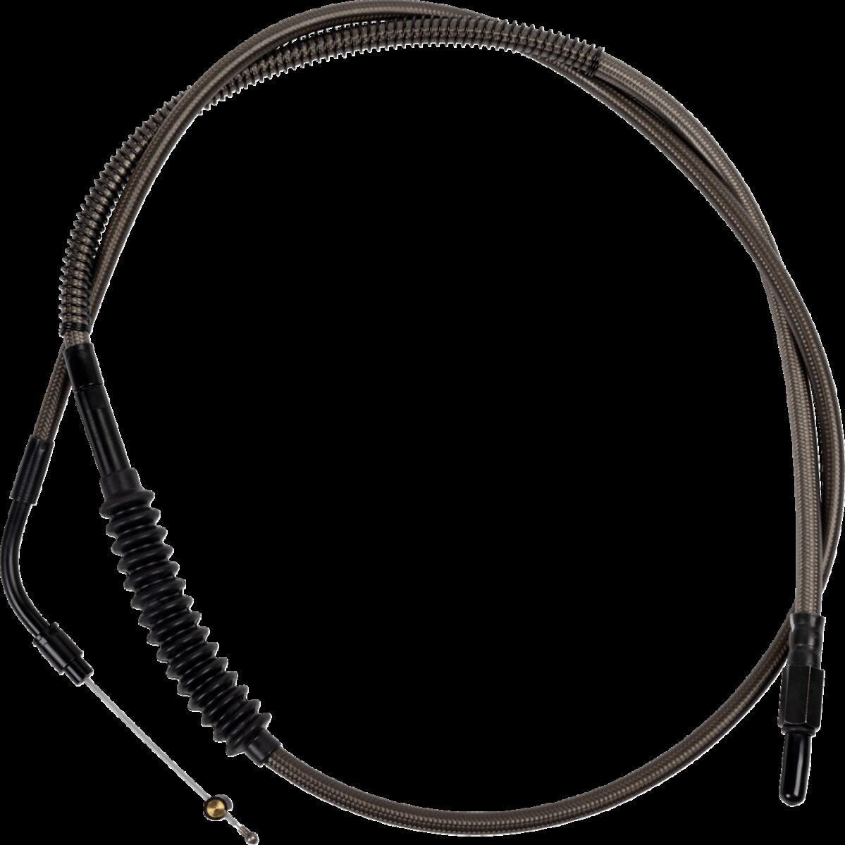 CABLE CLUTCH CARBON COAT W/BLA