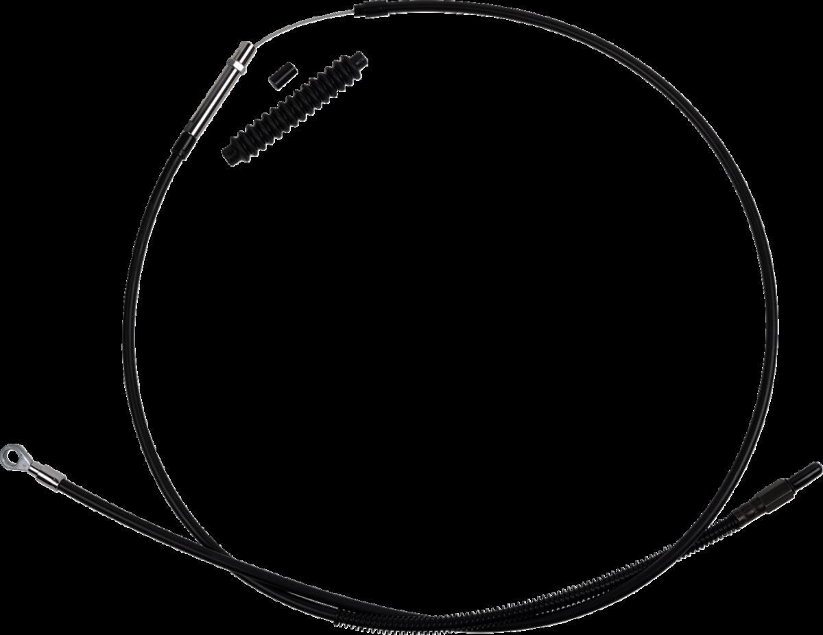 CABLE CLUTCH SOFTAIL BLACK +8