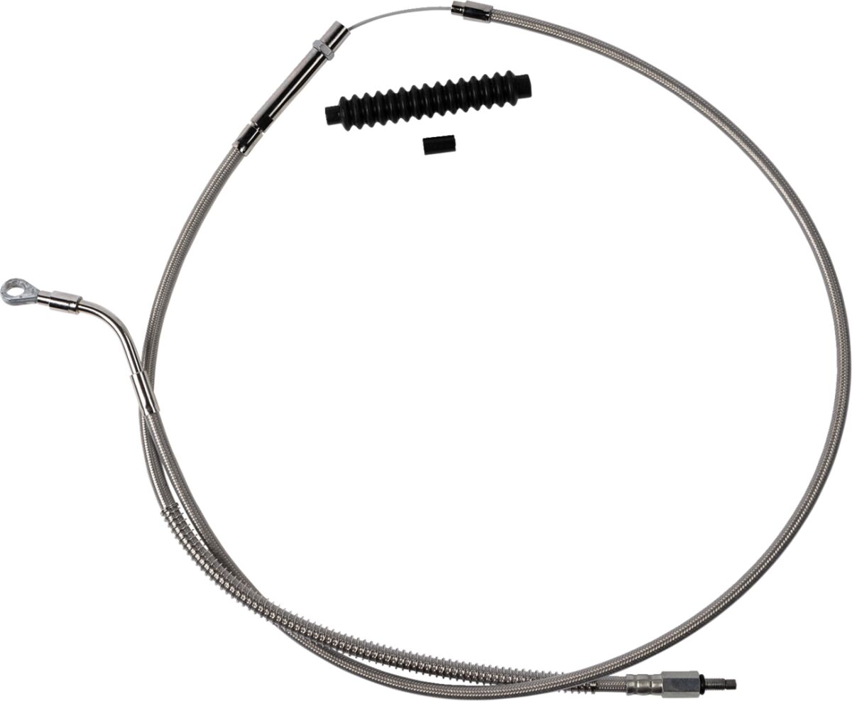 CABLE CLUTCH STNLS BRAID STD