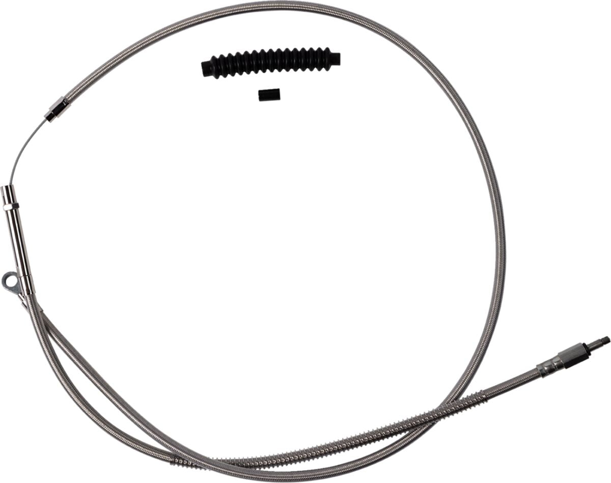 CABLE CLUTCH STNLS BRAID +6