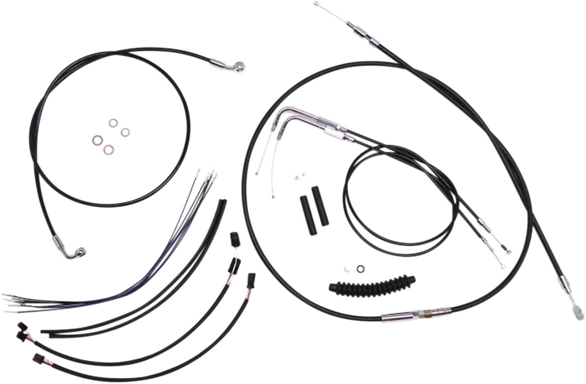 CONTROL CABLE KIT XR BLK