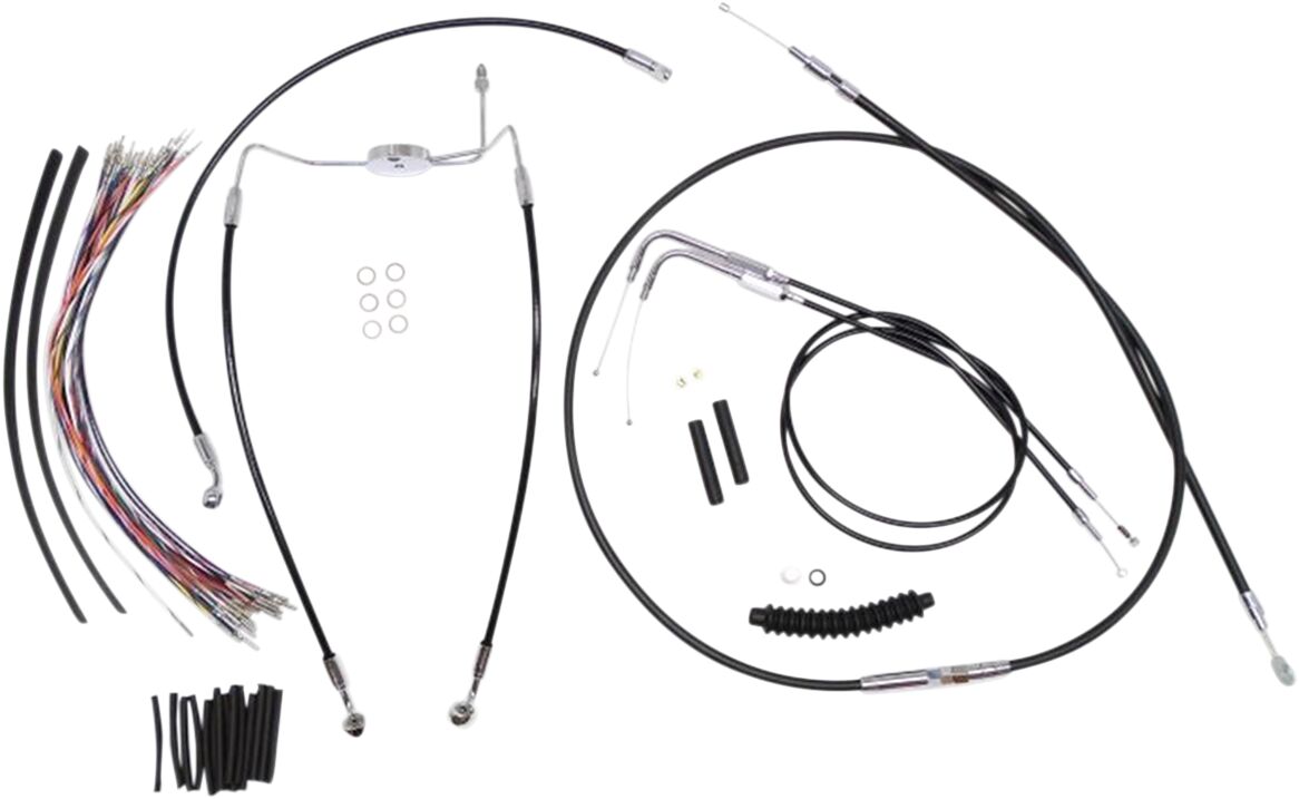 CONTROL CABLE KIT XR BLK