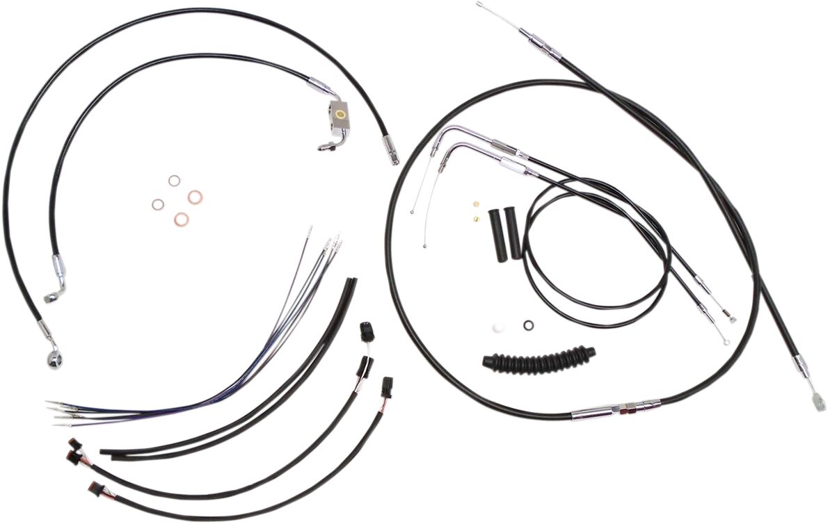 CONTROL CABLE KIT XR BLK