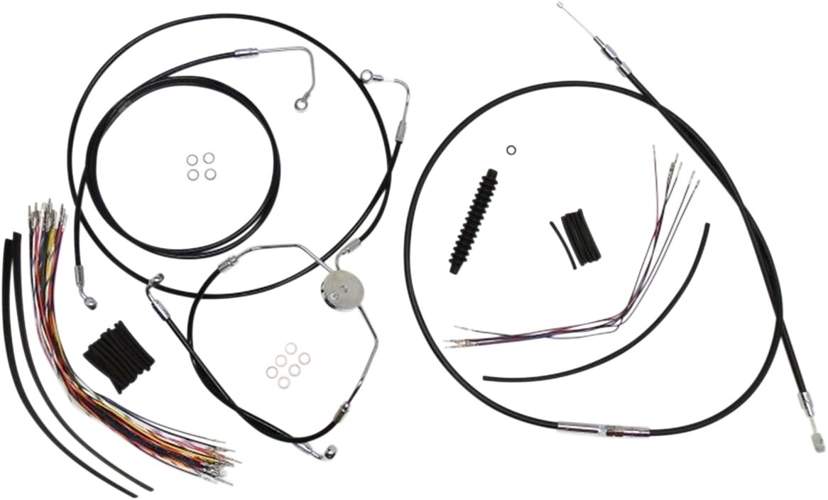 CONTROL CABLE KIT XR BLK
