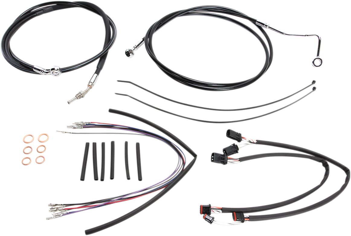 CONTROL CABLE KIT XR BLK