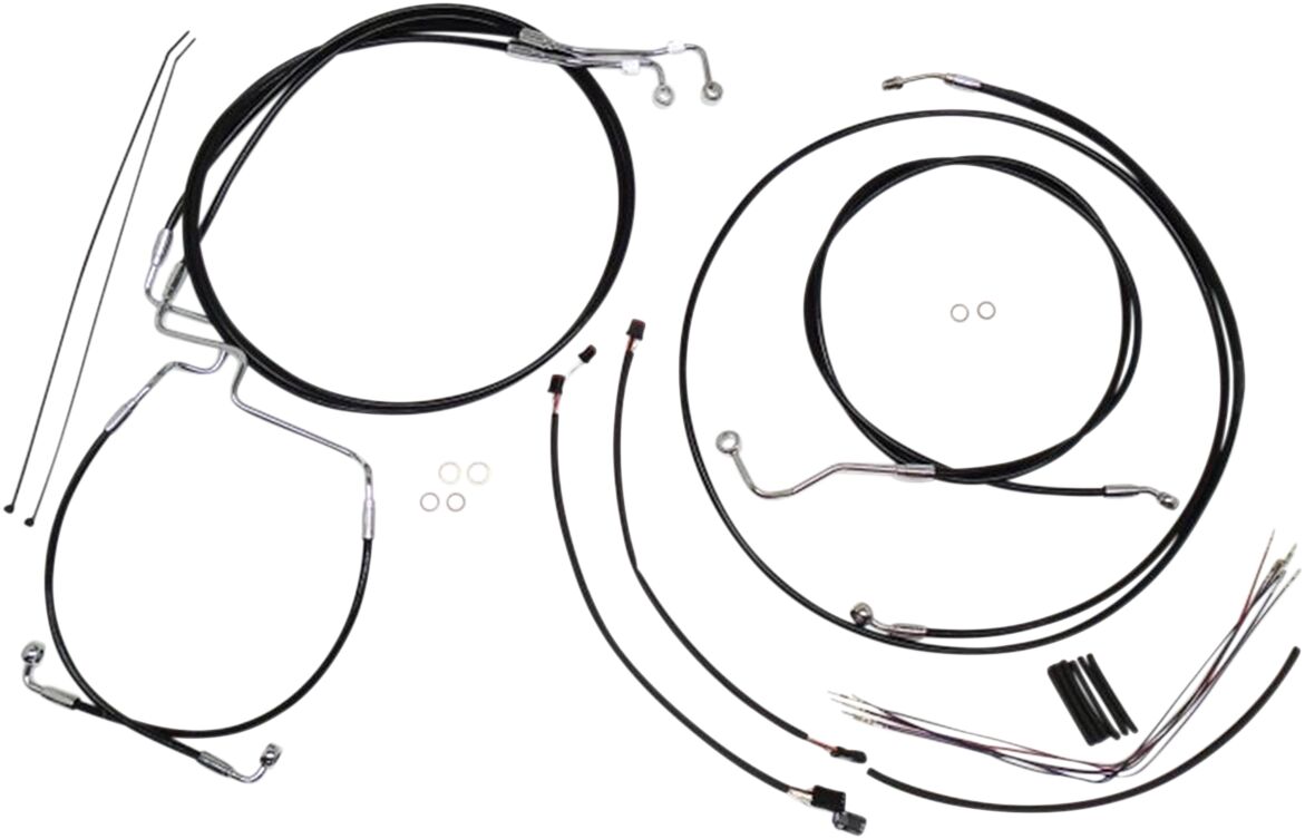 CONTROL CABLE KIT XR BLK