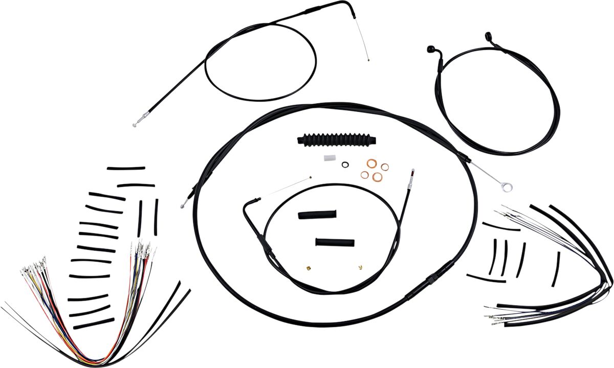 CONTROL CABLE KIT XR BLK