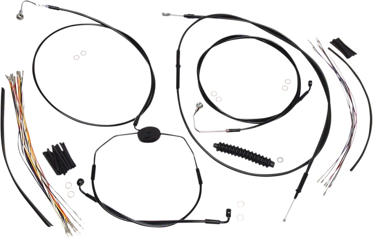 CONTROL CABLE KIT XR BLK