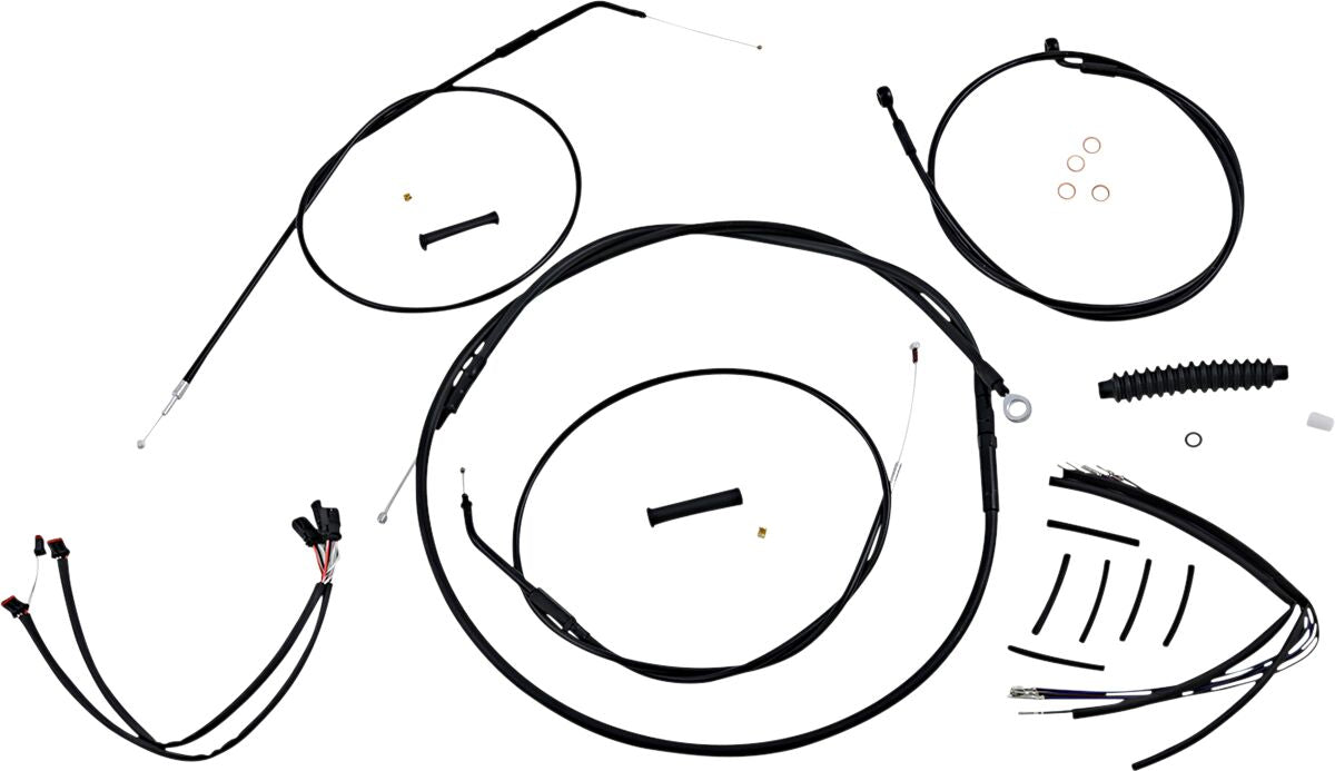 CONTROL CABLE KIT XR BLK