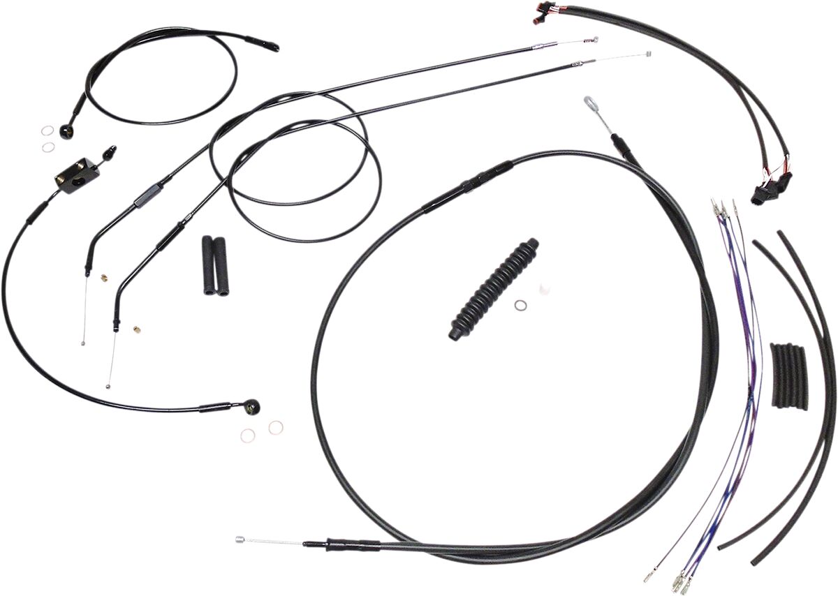 CONTROL CABLE KIT XR BLK
