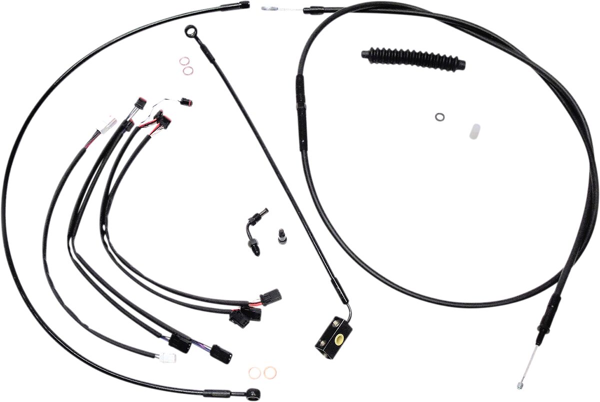 CONTROL CABLE KIT XR BLK