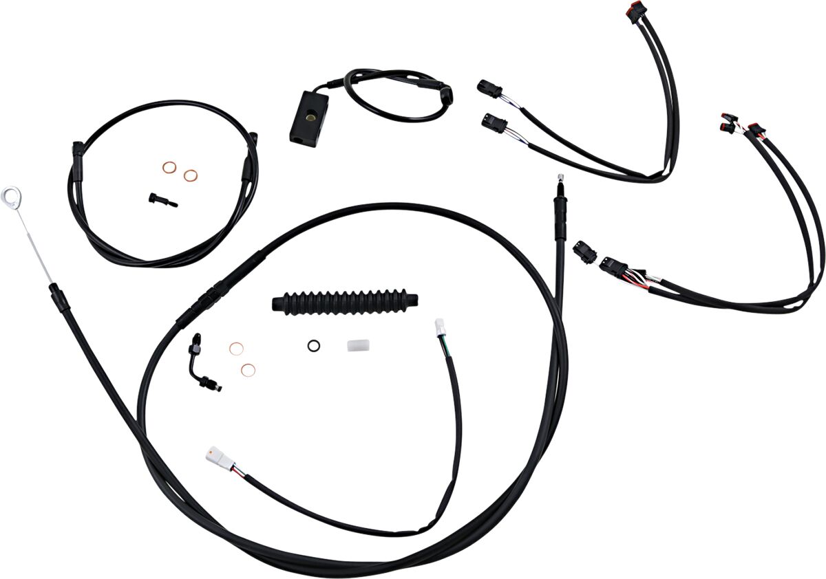 CONTROL CABLE KIT XR BLK