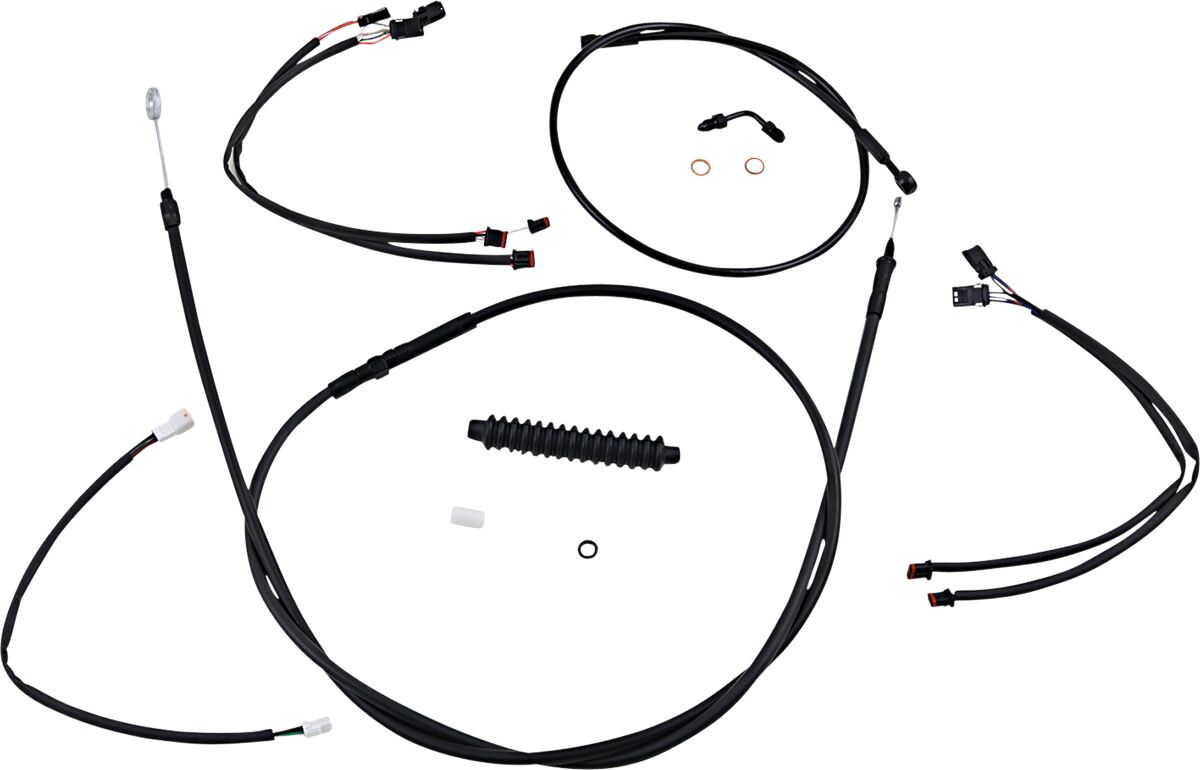 CONTROL CABLE KIT XR BLK