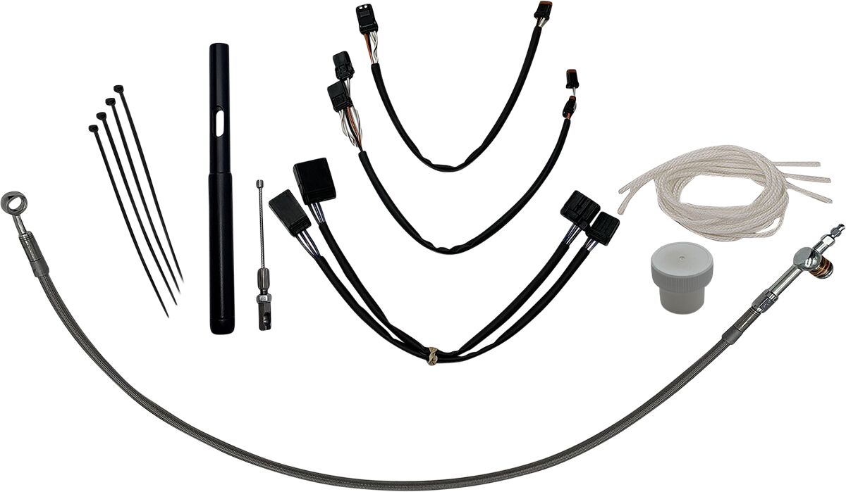 INSTALL KIT FLHR 21-23 BRAIDED