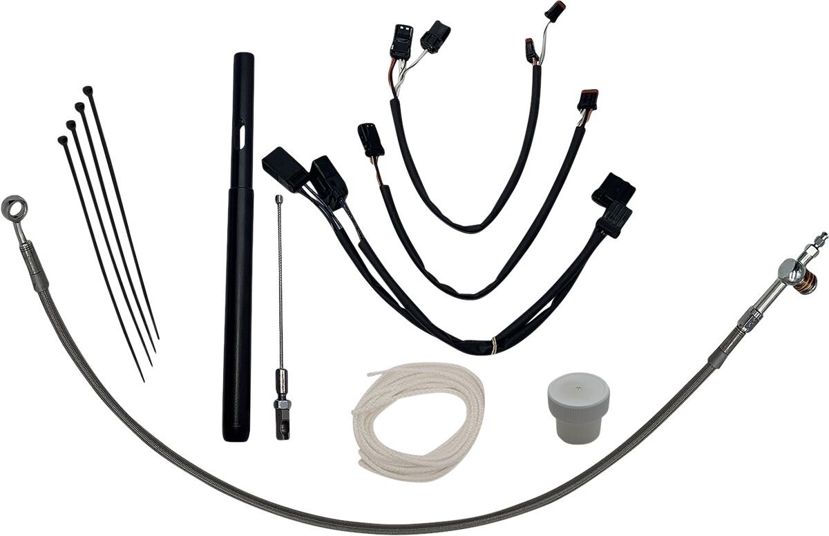 INSTALL KIT FLHR 21-23 BRAIDED