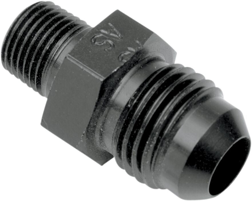 ADPTR -06 TO 1/4NPT BLK ALU