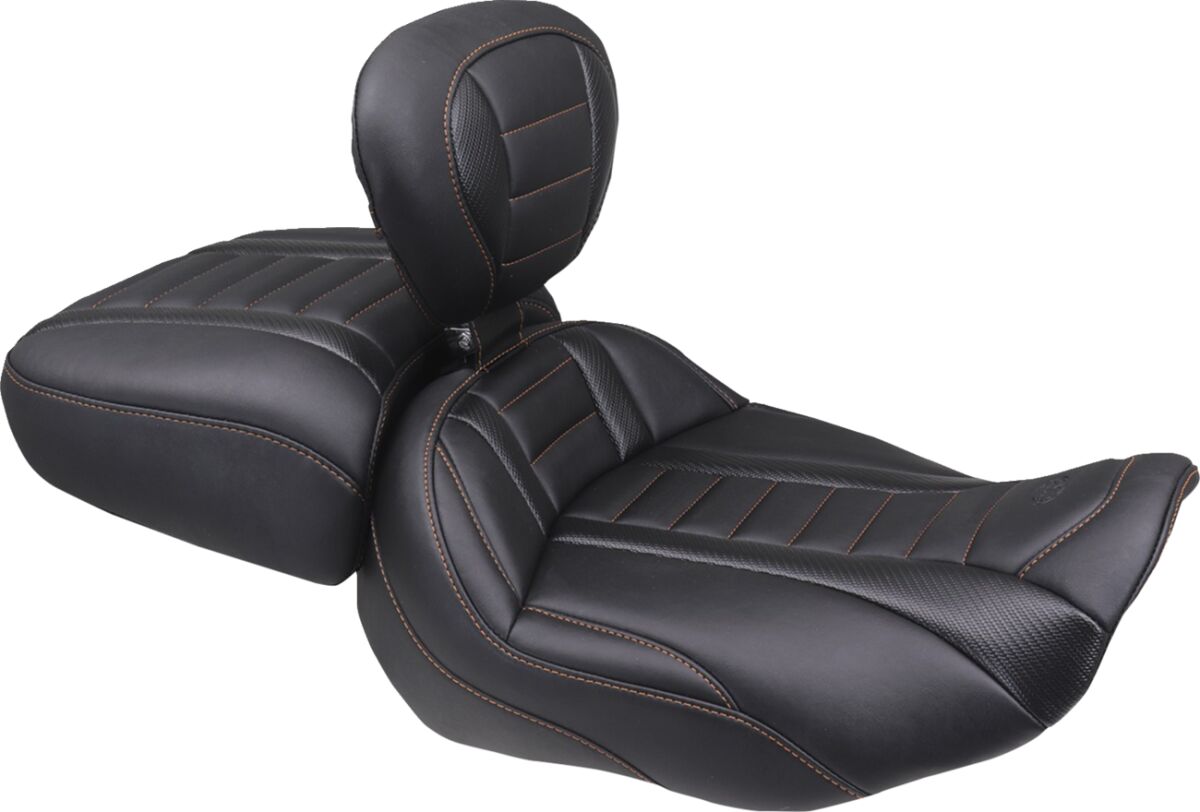 SEAT REAR DLX TOURING ORANGE T