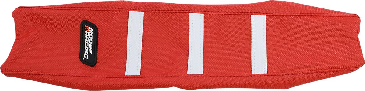 SEAT COVER RIBBED GAS RED
