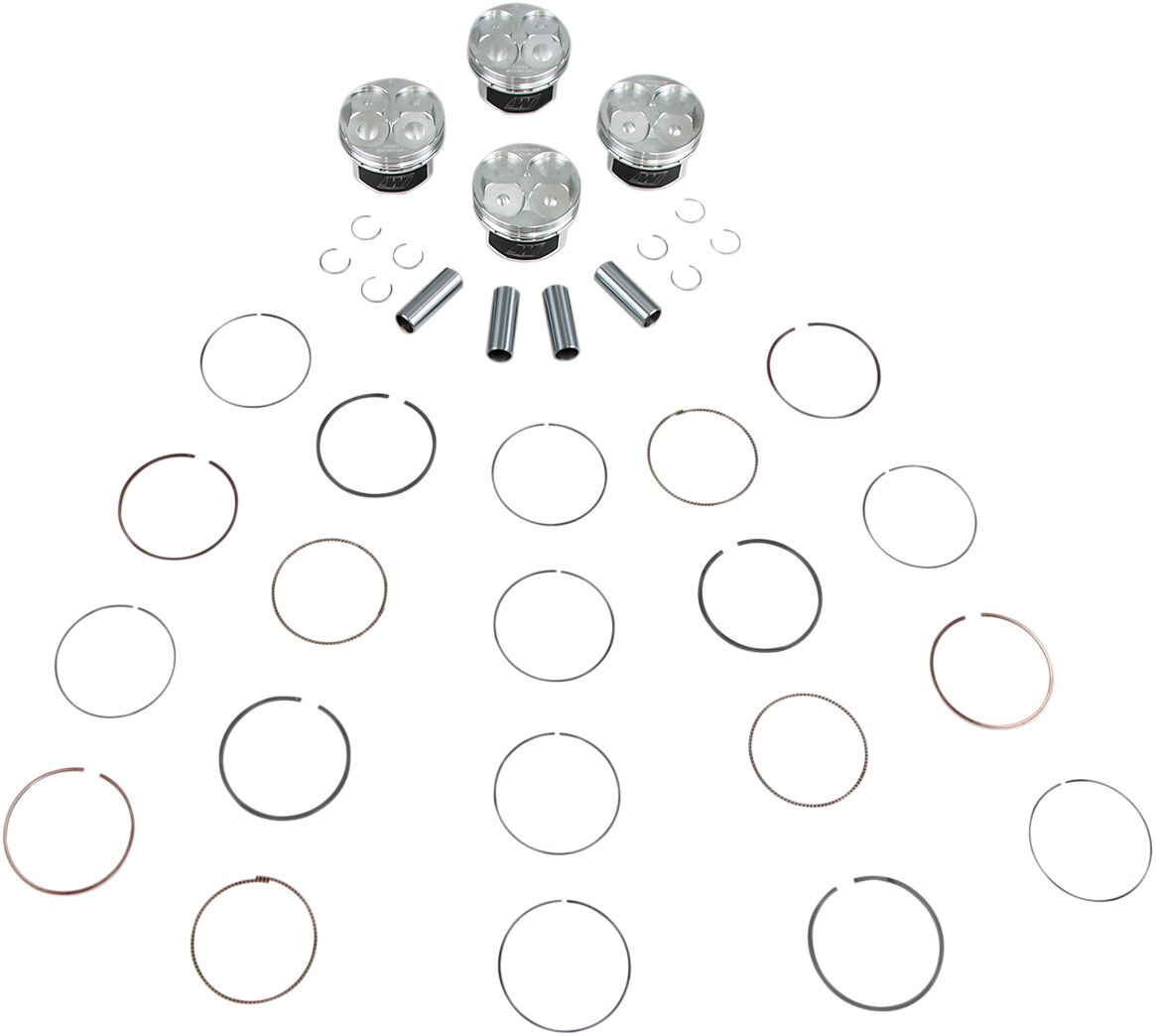 PISTON KIT R6 4V DOMED