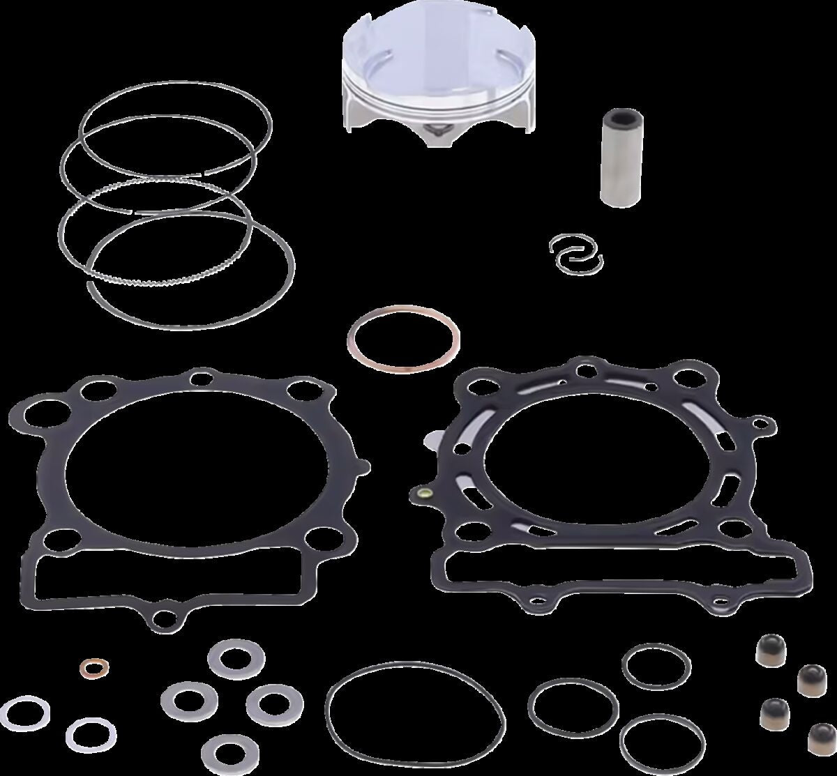 PISTON KIT WITH GASKETS KX250F