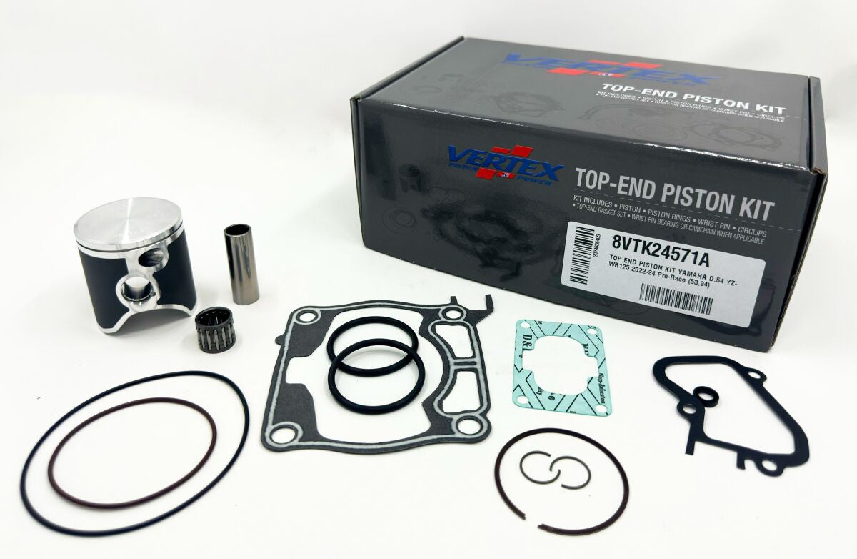 PISTON KIT+TOP END GASKETS PR