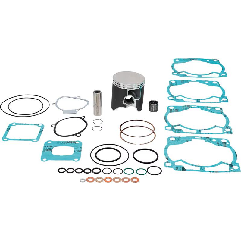 PISTON KIT+TOP END GASKETS EXC