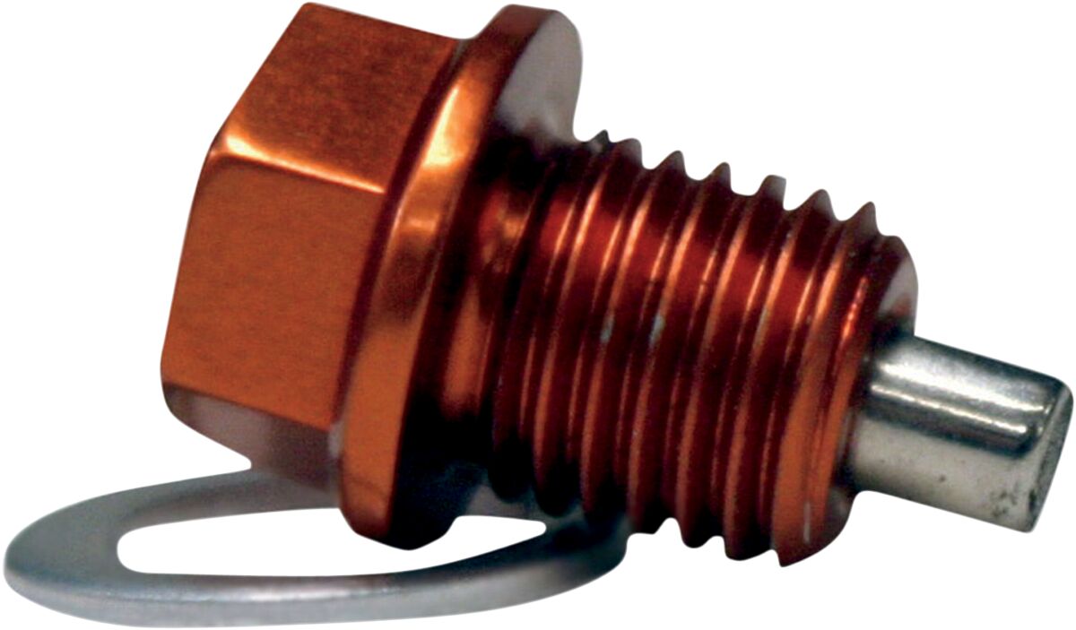 DRAIN PLUG MAGNETIC ORNG