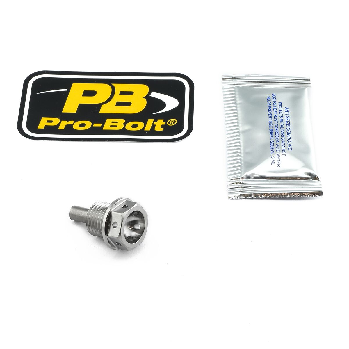 BOLT DRAIN 14X1.5X15 BLUE