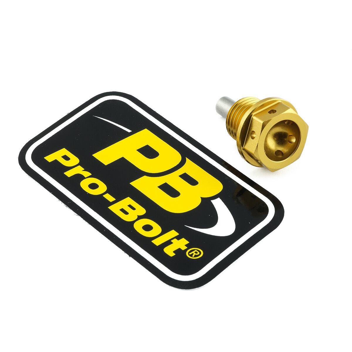 BOLT DRAIN 14X1.5X15 GOLD