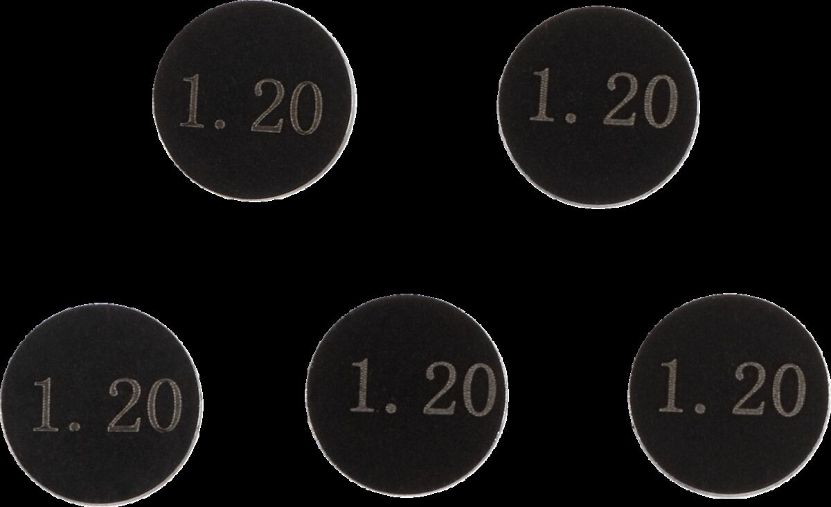 VALVESHIM 7.48X1.20 5PK