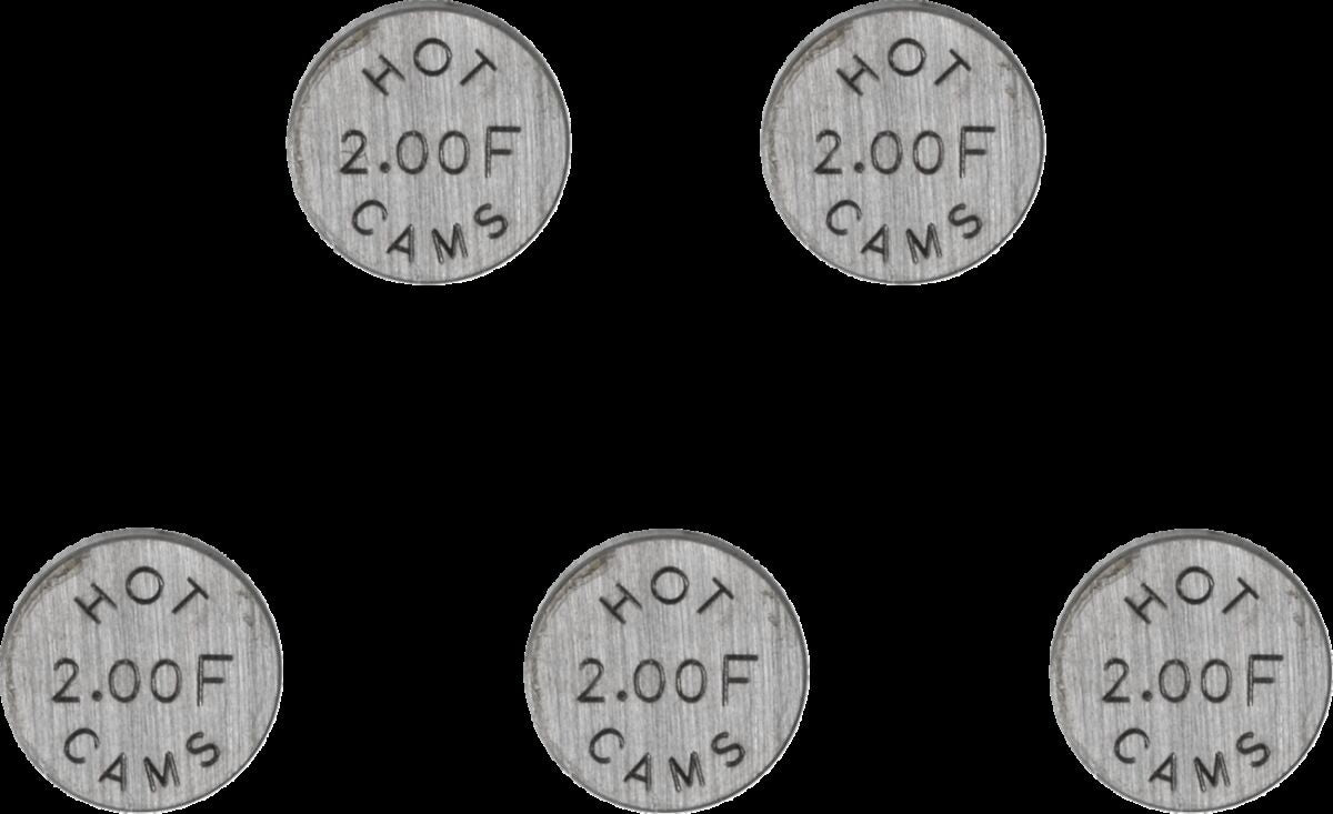VALVE SHIM 5PK 10.0X2.00