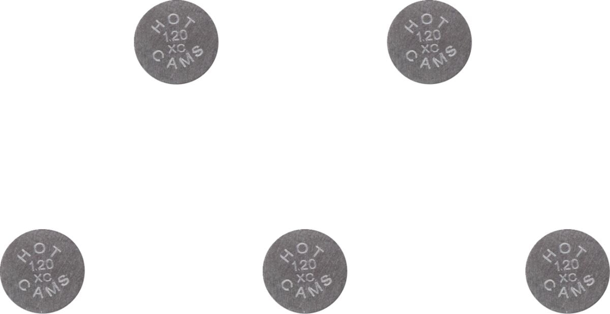 VALVE SHIM 5PK 7.48X1.20