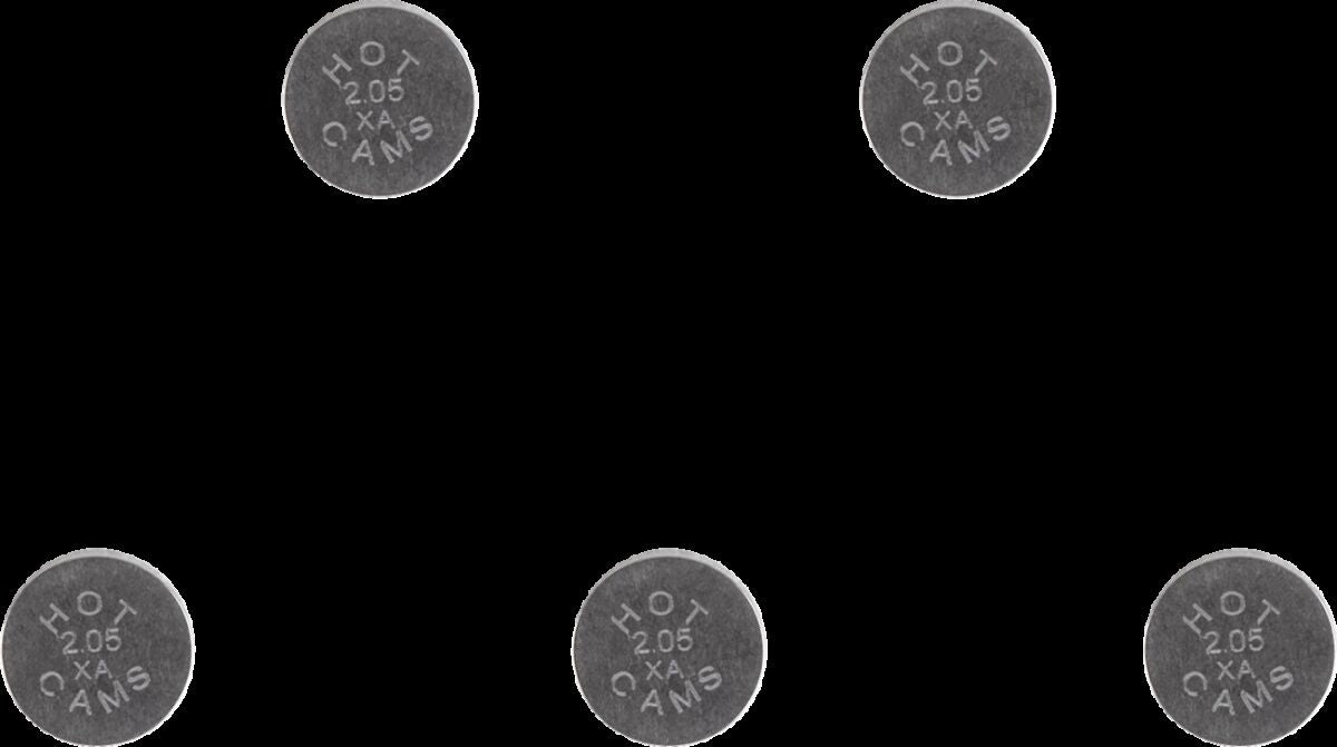 VALVE SHIM 5PK 7.48X2.05