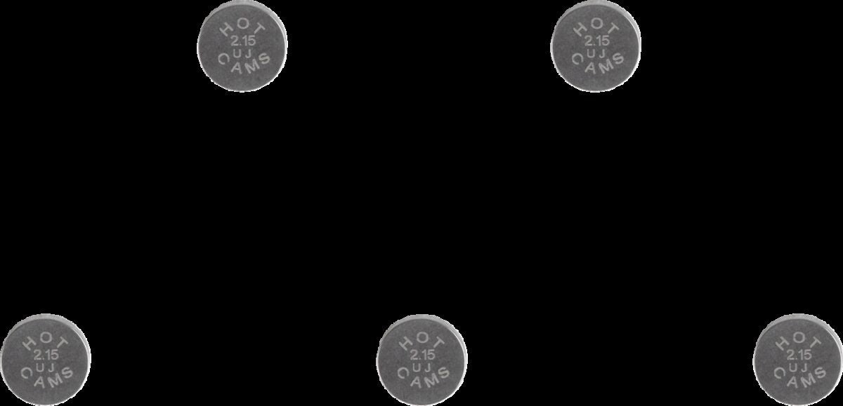 VALVE SHIM 5PK 7.48X2.15
