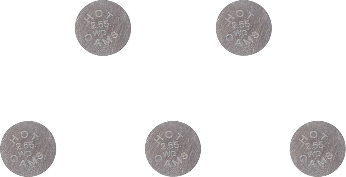 VALVE SHIM 5PK 7.48X2.55